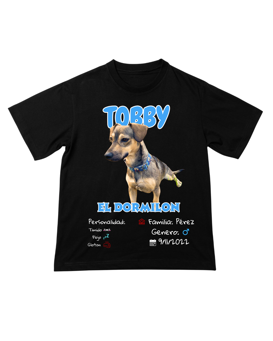 Playera Personalizada con Tu Perrito – Llévalo siempre contigo 🐶❤️