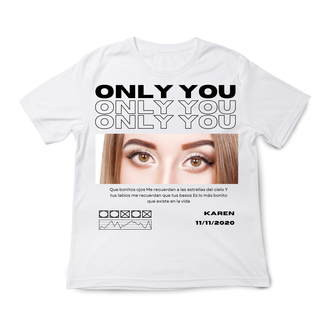 ONLY YOU - EYES PERSONALIZADA