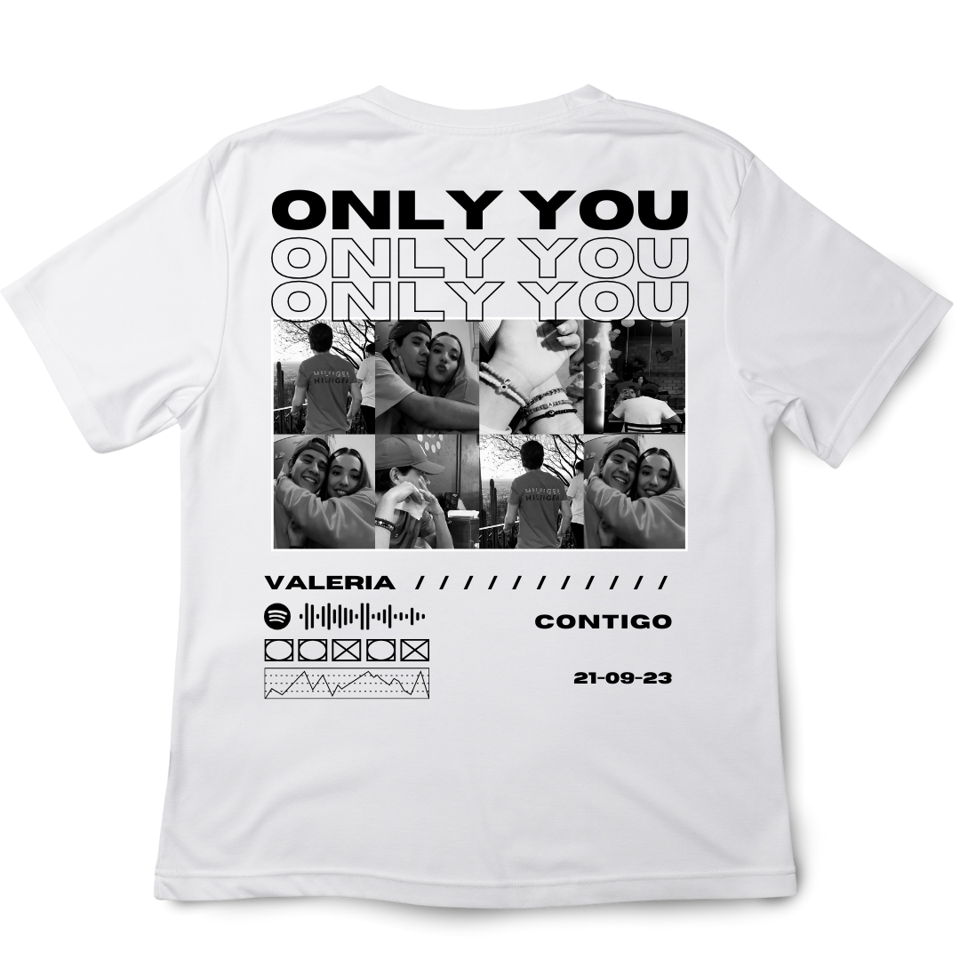 ONLY YOU BLANCA V2 - SPOTIFY PERSONALIZADA